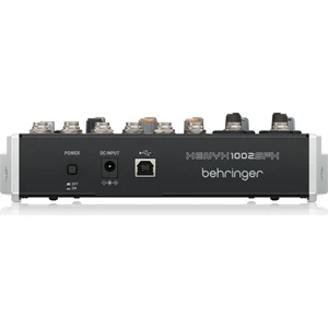 Behrınger Xenyx 1002SFX Premium Analog 10-Input Mixer With USB Streaming Interface And Klark Teknik Effects