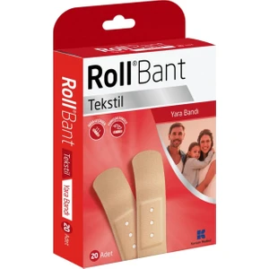 Roll Bant Tekstil Yarabandı 20'li - 2 Kutu