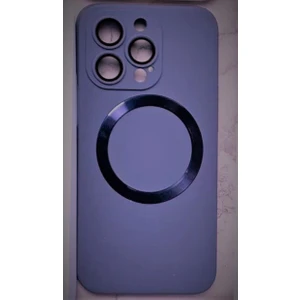 Aplle iPhone 14 Pro Max Slim Sert Magsafe Özellikli Kapak Mor