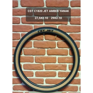 Dış Lastik Bisiklet Cst C1820 27.5x2,10 Kahverengi Yanak Amber Yanak
