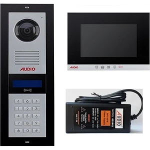 3002 7 Daire Görüntülü Şifreli Diafon Sistemi 4.3''