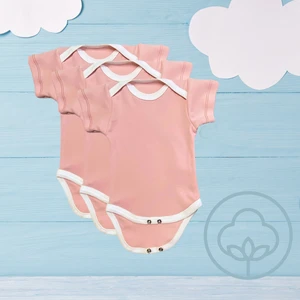 Betül Bebek 4lü Çıtçıtlı Organik Pamuk Bebek Zıbını