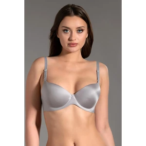 Yarım Destekli Lazer Soft Kap Sütyen C16040 Gri