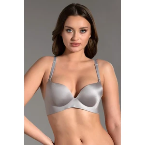 Destekli Lazer Soft Kap Sütyen C16045 Gri