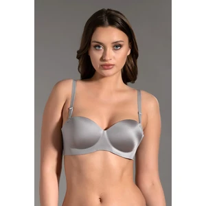 Desteksiz Lazer Soft Kap Straplez C16050 Gri