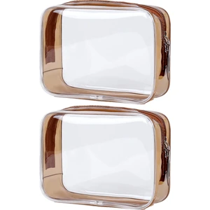 Şeffaf Makyaj Çantası - Şeffaf Makyaj Çantası Seti (Yurt Dışından)