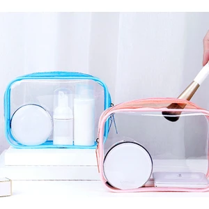 Şeffaf Makyaj Çantası - Şeffaf Makyaj Çantası Seti (Yurt Dışından)