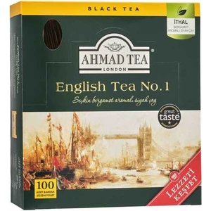 Ahmad Tea English Tea No1 Bardak Poşet Çay 100lü 200gr