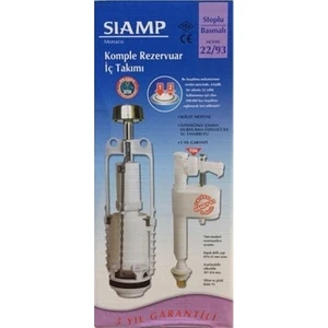 Tema Siamp 22 / 93 Basmalı Iç Takım Klozet  Rezervuar