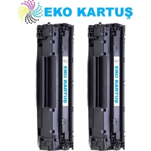 Eko Kartuş Hp 85A (CE285A)EKONOMIK Avantajlı 2’li Paket Muadil Toner (1600 Sayfa) Hp P1102 M1132 M12