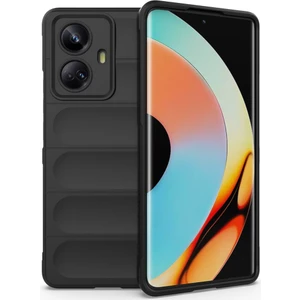 Realme 10 Pro Plus Kılıf Optimum Silikon Içi Kadife