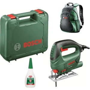 Pst 650 Dekupaj Testere 500 W Çantalı Dekopaj + Sırt Çantası + Yapıştırıcı Seti