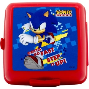 Sonıc x Beslenme Kutusu 2316 4 Bölmeli Pratik Taşıma Kapasitesi Kırmızı Renkli