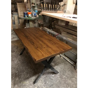 Bintaş Mobilya Kütük Ağaç Masa 150X75.CM