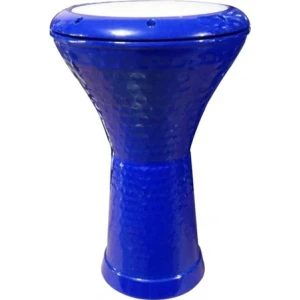 Mısır Darbuka Koyu Mavi Parlak Lacivert - Kılıf Hediyeli