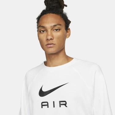 Nike Air M Nsw Ft Crew Erkek Beyaz Sweatshirt Fiyat