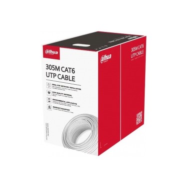 Dahua PFM920I-6UN-C, Cat6 305M, 23AWG 0.53MM, Utp, %100 Fiyatı