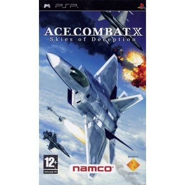 Pop Konsol Ace Combat x Skies Of Deception Psp Oyun Psp Umd