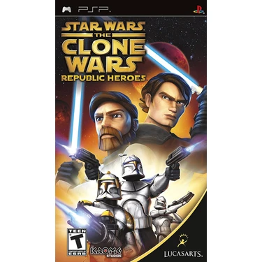 Pop Konsol Star Wars The Clone Wars Republic Heroes Psp Oyun Psp Umd