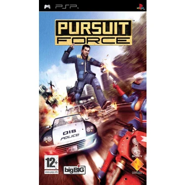 Pop Konsol Pursuit Force Psp Oyun Psp Umd