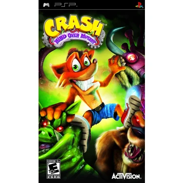 Pop Konsol Crash Mind Over Mutant Psp Oyun Psp Umd Oyun