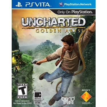 Pop Konsol Uncharted Golden Abyss Playstation Vita Oyun Orjinal Ps Vita Oyun Psv