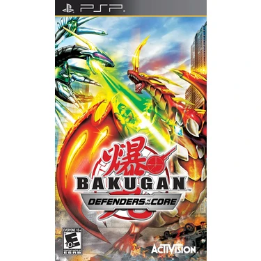 Pop Konsol Bakugan Defenders Of The Core Psp Oyun Psp Umd