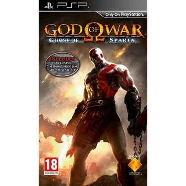 Pop Konsol God Of War Ghost Of Sparta Psp Oyun Psp Umd