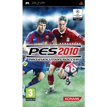 Pop Konsol Pes 2010 Psp Oyun Psp Umd