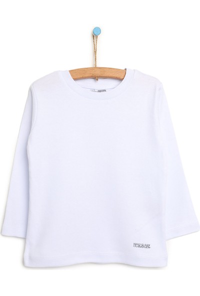 Hello Baby Hellobaby Basic Balıkçı Interlok Sweatshirt Unisex