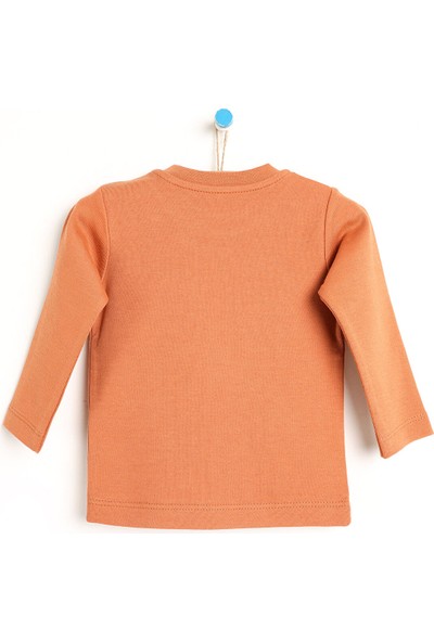 Hello Baby Hellobaby Basic Balıkçı Interlok Sweatshirt Erkek Bebek