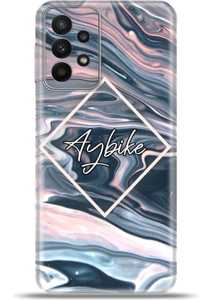 Samsung Galaxy A23 Kılıf Silikon Esnek Kamera Koruma Kişiye Özel Isim - Hipnoz