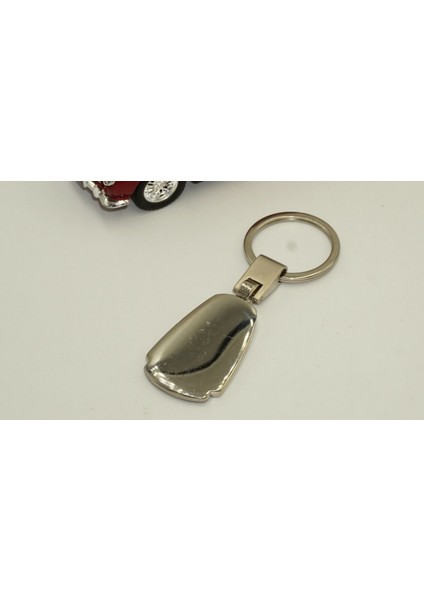 Audi Logo Krom Metal Stil Anahtarlık New Style