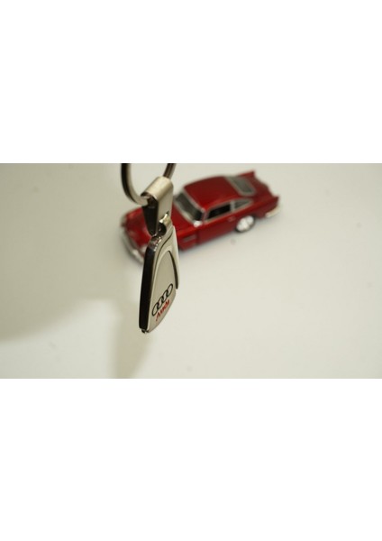 Audi Logo Krom Metal Stil Anahtarlık New Style fiyatları