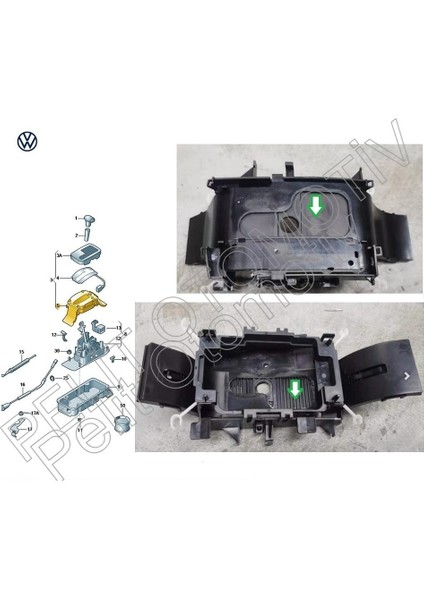 Passat Tiptronic Otomatik Vites Bandı 6Q1713273 6Q1713273A