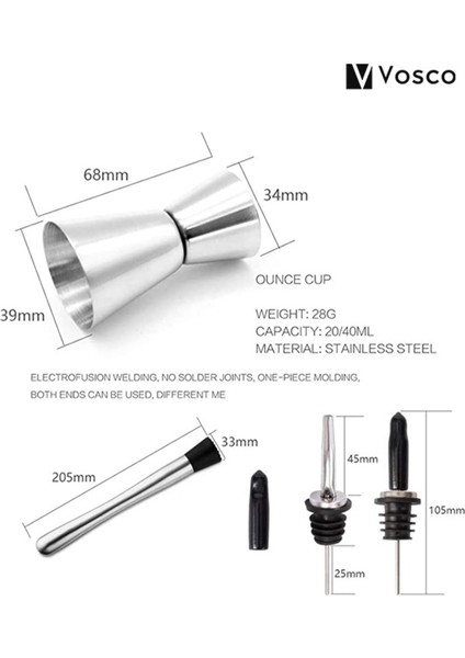 6 Parça Kokteyl Seti (750 ml) Avantajlı Paket indirimleri
