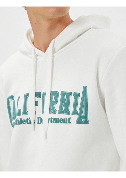 Kolej Sweat Kapşonlu Kanguru Cep Detaylı Uzun Kollu indirimleri