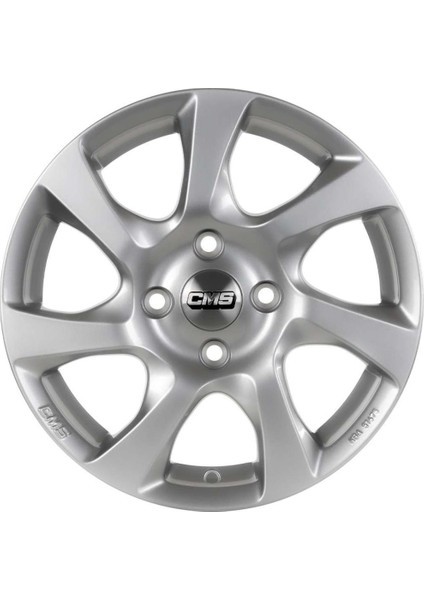 CMS-1059-09 6.0X15" -4X100 ET48 67.2 Silver Jant (4 Adet)