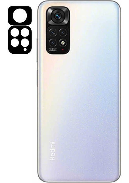 Xiaomi Redmi Note 11 Pro 5g Kamera Lens Koruyucu Siyah Çerçeveli Korunaklı (3d K.c)