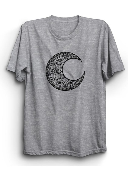 Mandala, Ay, Moon Tişört