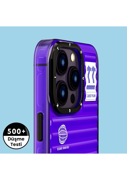 iPhone 14 Pro Uyumlu Kılıf Şeffaf Renkli Tasarım Youngkit Fluorite Serisi Kapak indirimleri