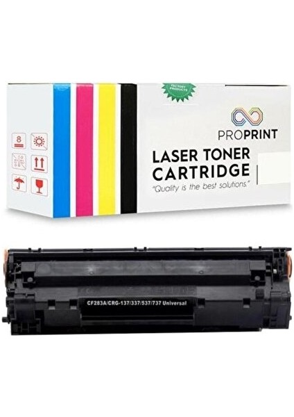 Hp 83A -CF283A- Laserjet Pro M127FN Muadil Toner