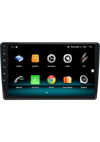 Dacia Duster Android 12 Multimedya Carplay 8gb Ram + 128GB HDD Navigasyon Ekran