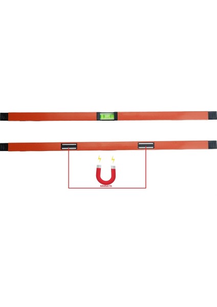 Su Terazisi Mıknatıslı 3Göz'lü 100 cm - 1Mm Era12425 Eratool