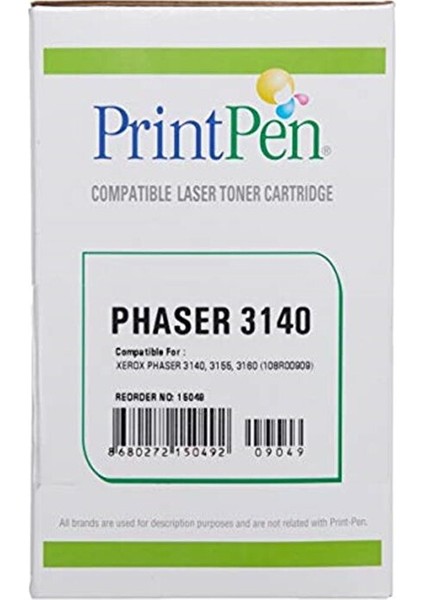 Xerox Phaser 3140 (108R00909) Yüksek Kapasite