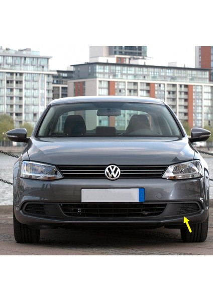 Vw Jetta 2011-2014 Ön Tampon Sol Sis Farı Kapağı Sissiz 5C6853665