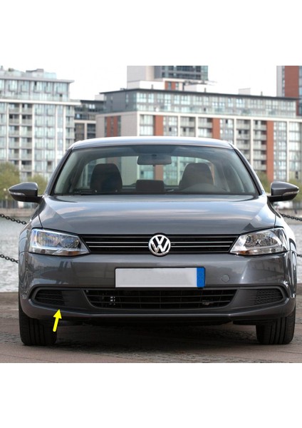Vw Jetta 2011-2014 Ön Tampon Sağ Sis Farı Kapağı Sissiz 5C6853666