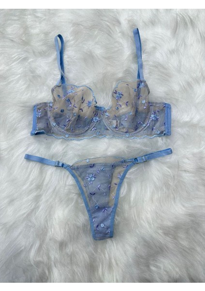 Süsen Lingerie  Brode  Balenli Sütyen Takım