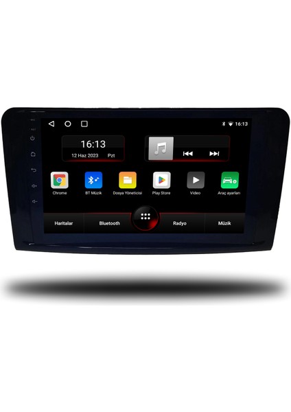 Mercedes ml Android Carplay Multimedya 2006-2010 4gb Ram + 64GB Hafıza + 8 Çekirdek