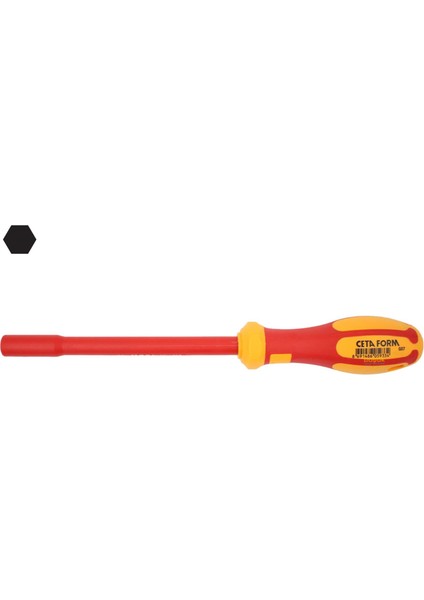 5 mm 1000 Volt Vde Izoleli Düz Tornavida G07-050-125
